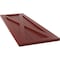 Ekena Millwork True Fit PVC Single X-Board Farmhouse Fixed Mount Shutters, Pepper Red, 12W x 36H, PR TFP001FH12X036MR - alternate 10